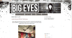 Desktop Screenshot of bigeyesband.com